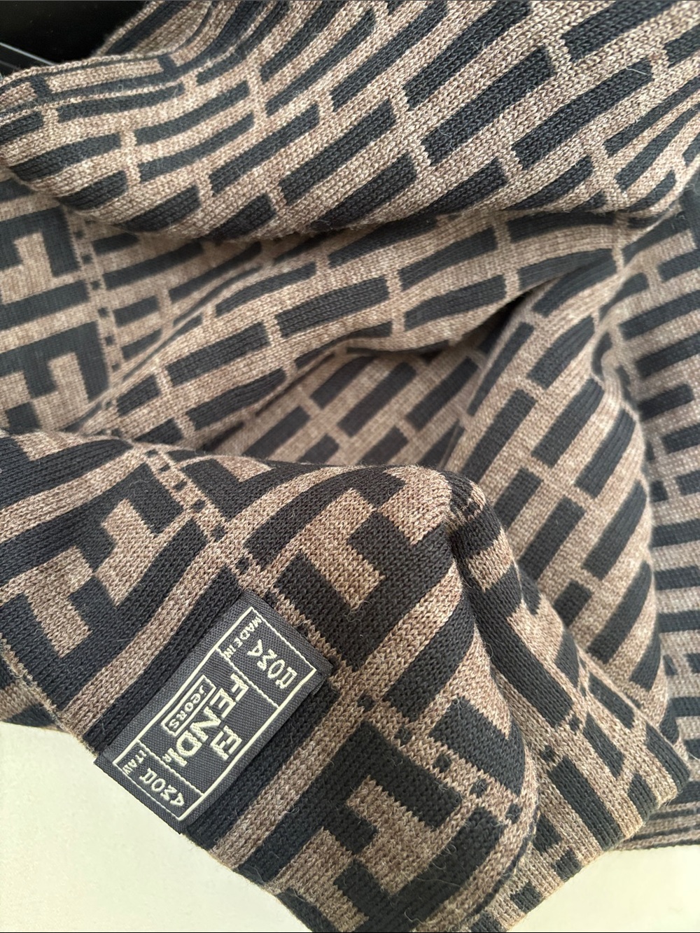 Fendi scarf 🧣- please listen to the details during live show!